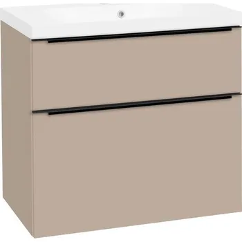 Koupelnový nábytek EBS Dream Skříňka s umyvadlem 81 cm, šedý kámen mat