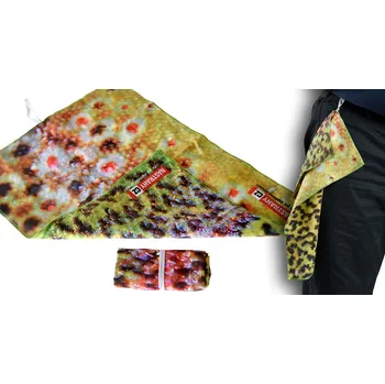 Ručník Závěsný skládací ručník NÁSTRAHY.CZ - potočák / duhák