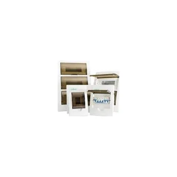 Rozvaděč Rozvaděč pod omítku EBASEE - EBD5D 36 mod. 3 řady, průhledné dveře, svorkovnice PE a N