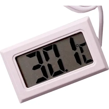 LaskaKit_cz Akvarijní teploměr LCD NTC Bílá