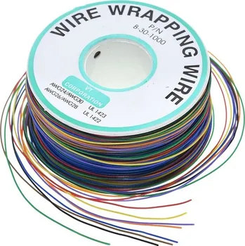 Elektrický konektor Sada drátů s PVC izolací (8 barev / 250m / 0.25mm)