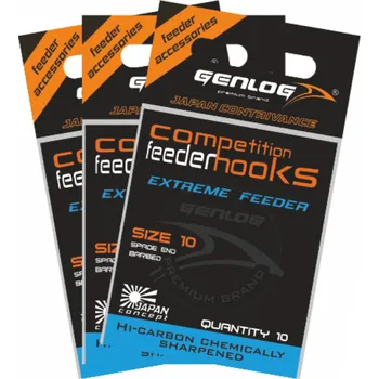 Rybářský háček GENLOG HÁČKY EXTREME FEEDER 10ks - vel.14