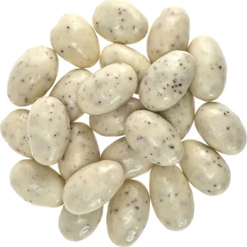 NUTSMAN Mandle v bílé čokoládě s kávou Množství: 125 g