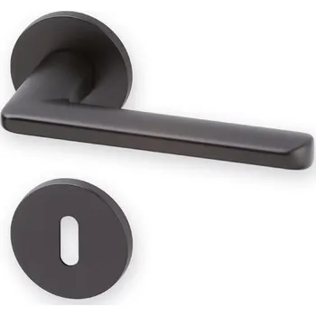 Dveřní kování ACT SERVIS ACT - Barra EX - R Provedení: BB (pokojový klíč), Povrch: Černá