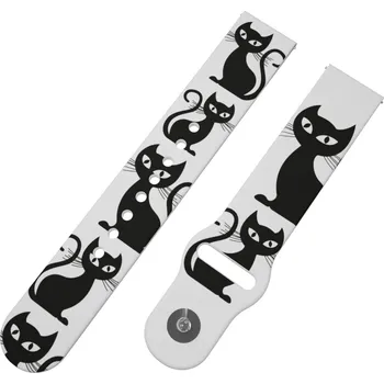 Řemínek na hodinky Strapido KOČKA řemínek 20 mm