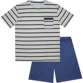 Pánské pyžamo Pánské pyžamo - Wolf S2375B, šedá Barva: Šedá, Velikost: M