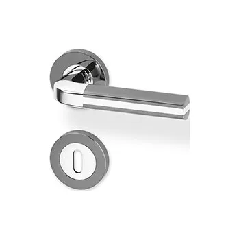 Dveřní kování ACT SERVIS ACT - Ravena R Provedení: BB (pokojový klíč), Povrch: Chrom/chrom antracit