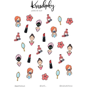 samolepka Samolepky Canli - Krasolepky (A5)