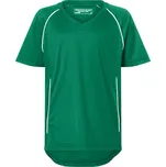 James&Nicholson Dětské funkční triko JN386K Green-White XS (98/104)