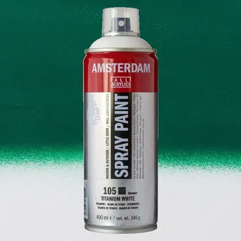 Barva ve spreji Akrylový sprej AMSTERDAM 400ml, Permanent Green Deep