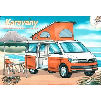 omalovánky Omalovánky A5 - Karavany - 3852