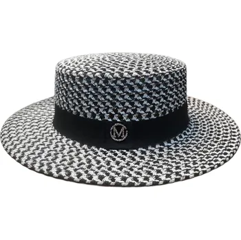 Klobouk Amparo Miranda® Dámský klobouk M1688 Černo-bílý