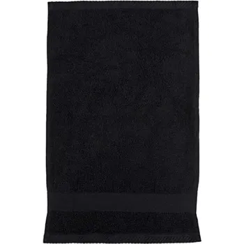 Ručník Fair Towel Bavlněný ručník FT100GN Black 30 x 50 cm