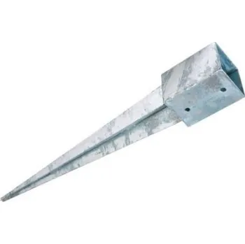 Tesařské kování Spoj. kotv. hrot 50x50x600 ZN