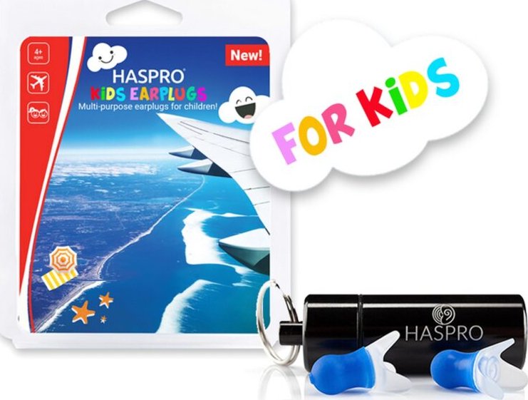 Haspro Fly Kids špunty do uší pro děti
