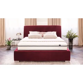 Postel Hauss Moderní postel Karo (mnoho velikostních variant) Odstín postele: Potah skupiny I, Úložný prostor: MEDIUM kostra bez úložného prostoru, Rozměr matrace: 180 x 200 cm