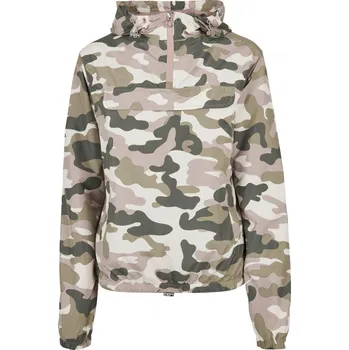Dámská větrovka Ladies Camo Pull Over Jacket - duskrose camo XS