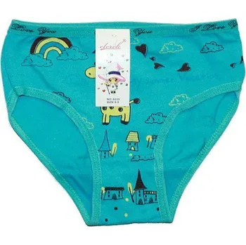 Dívčí spodní kalhotky s potiskem žirafek 6235 - 476/18