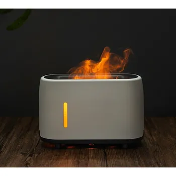 Aroma difuzér Hütermann flame aroma difusér s efektem plamene- Bílý