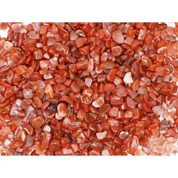 Drahý kámen Magieprirody.cz Tromlovaný kámen Achát červený XS velikost 8 - 15 mm - Afrika #511 Množství: 100g