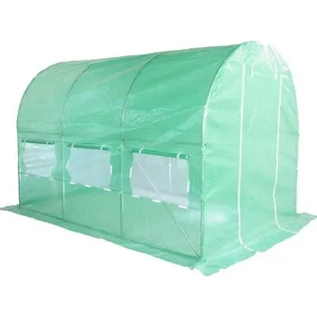 Skleník 2,5x4m - 10m2 zelený foliovnik