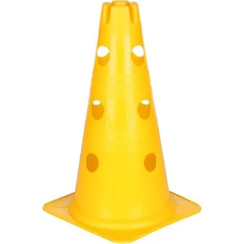 Sportovní kužel Kužel Vario s otvory žlutá 30 cm