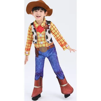 Karnevalový kostým Disney Dětský kostým Příběh hraček - kovboj Woody Velikost: S (110-120 cm)