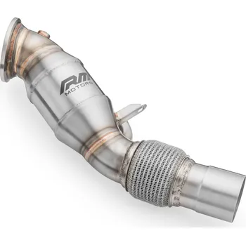 Katalyzátor RM Motors Downpipe BMW F22-F23, F22-F23 LCI 220i, 230i B48 + KATALYZÁTOR Emisní norma: Euro 3, Kapacita: 100 cpsi