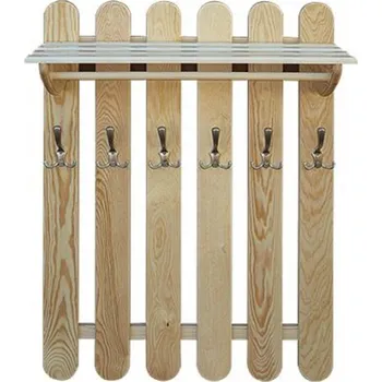 Věšák Drewmet dřevěný věšák z masivu drewm