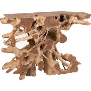 Konzolový stolek Přírodní konzolový stůl z teakového dřeva Raoul teak - 121*40*81cm