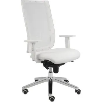 Kancelářská židle KENT SÍŤ MEDICAL bílá