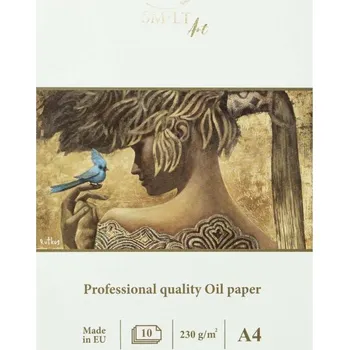 SM-LT art Skicák Oil painting pad (230g/m2, 10 listů) A4