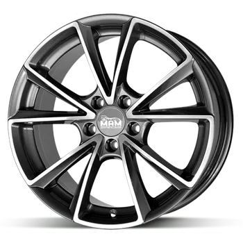 Disk Alu disk MAM A5 PFP 8,5x20 5x112 ET45 titanový leštěný