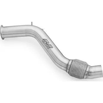 Zadní díl výfuku RM Motors Downpipe BMW F07, F10, F11 518d, 520d/dx, 525d/dx N47N, N47S1