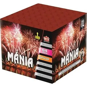 TARRA Ohňostroj baterie výmetnic - mánia 64 ran