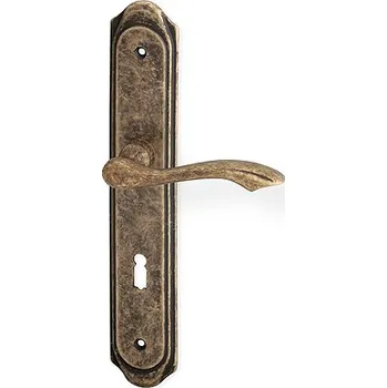 Dveřní kování ACT servis - Rustik Provedení: BB (pokojový klíč), Povrch: AN - antik bronz, Rozteč: 72 mm