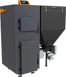 Benekovterm s.r.o. BENEKOV B26 ECONOMIX kotel na tuhá paliva 25kW uhlí, automatický, jednotka EM800, levý