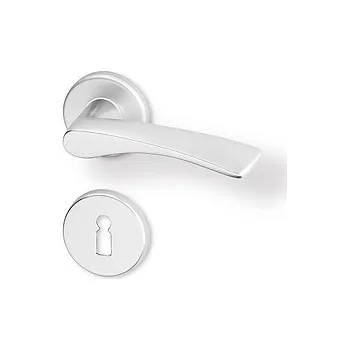 Dveřní kování ACT SERVIS ACT - Pia R Provedení: BB (pokojový klíč), Povrch: F1 - stříbrný elox