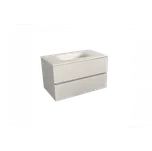 Naturel Verona koupelnová skříňka s bílým matným umyvadlem 66x51,2x52,5 cm bílá mat VERONA66BMBM