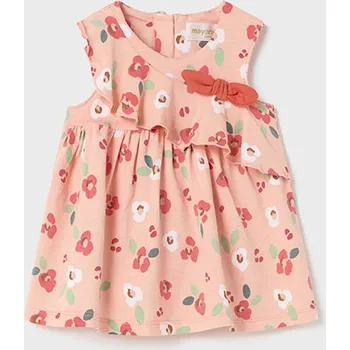 Kojenecké šaty Mayoral šaty 1826 oranžová Rozměr: 4 - 6 měsíců, 70 cm