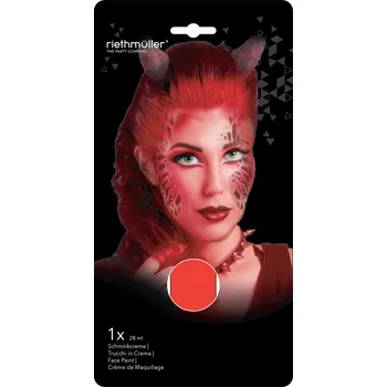 Karnevalový doplněk Amscan Barva na obličej červená