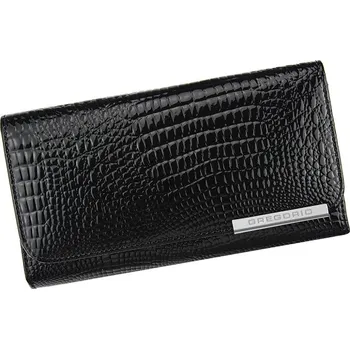 Peněženka Dámská kožená peněženka Gregorio GF-110 černá