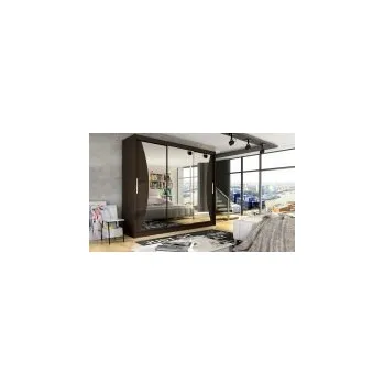 Šatní skříň FALCO Skříň Aston IV čokoládová