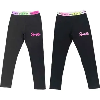 SEZON DÍVČÍ LEGÍNY "SMILE" Barva: černá, Velikost: 146