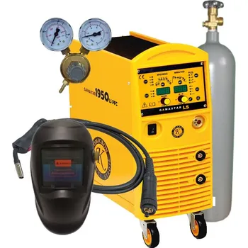 Svářečka Omicron OMI 2050LS + Hořák + Red. Ventil + Kukla + plná Co2 láhev