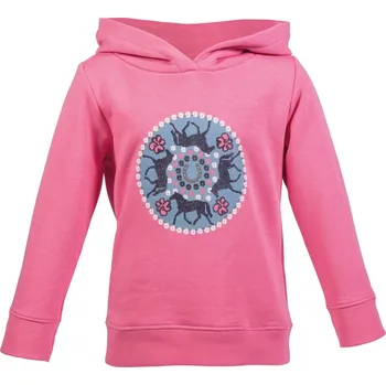 Dívčí mikina HKM Mikina Bria HKM, dětská, pink 98-104