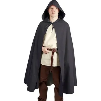 Karnevalový kostým imago Plášť jednoduchý, šedý, velikost M