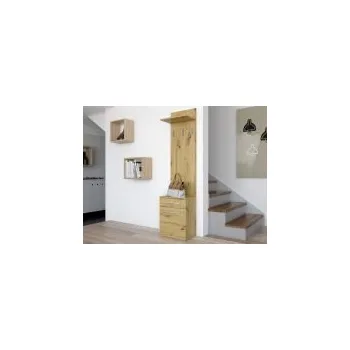 Předsíňová stěna FALCO Předsíňová stěna Zapa dub artisan