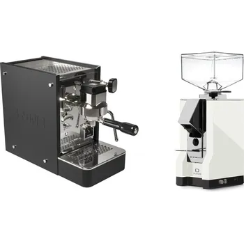 Kávovar Stone Espresso Lite Black + Eureka Mignon Silenzio, CR white