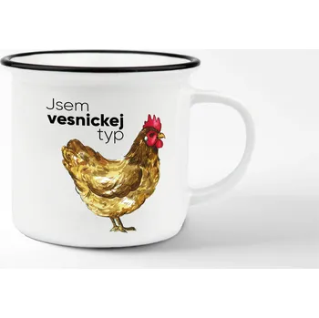 ePiPí Keramický hrnek 250 ml - Jsem vesnickej typ